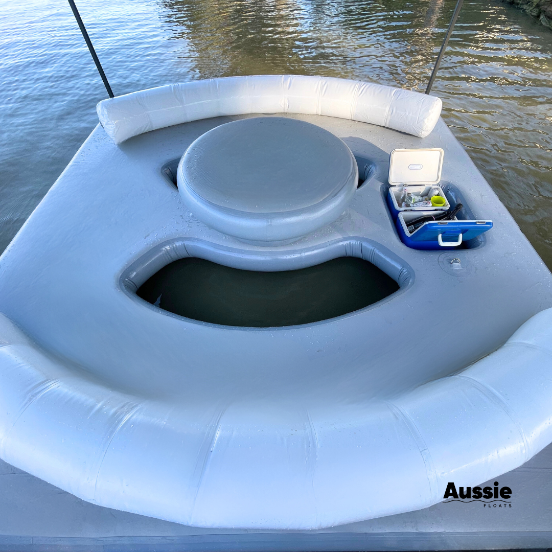 Aussie Floats Party Pad inflatable deck product view