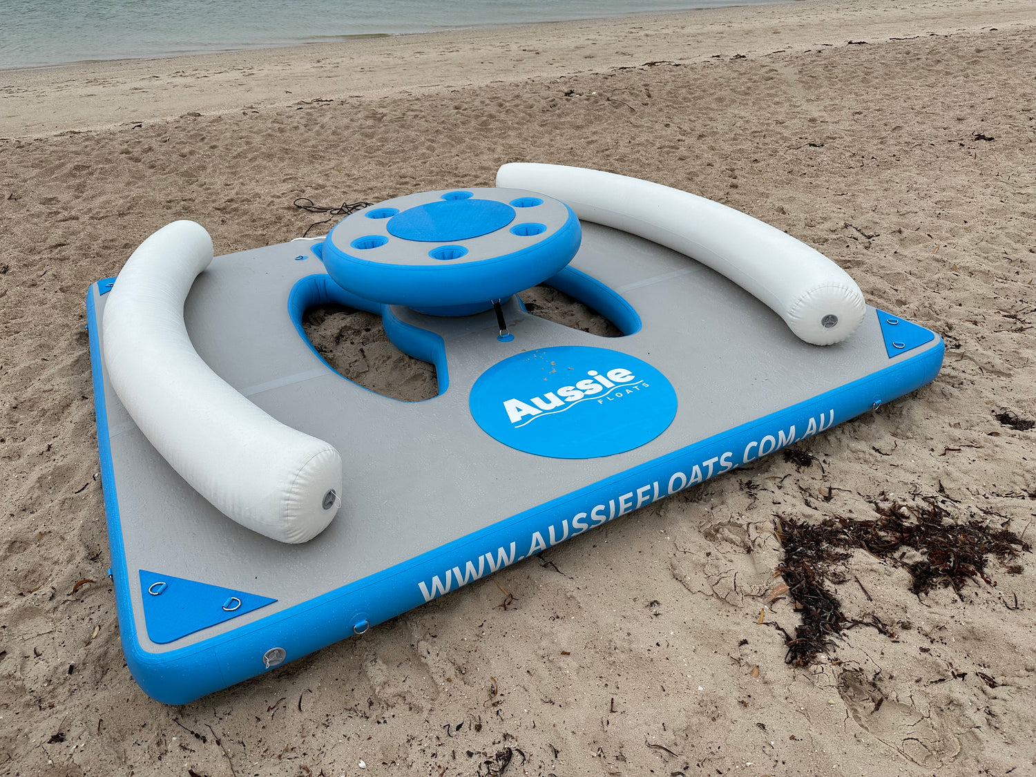Aussie Floats Party Pad inflatable water platform for boats