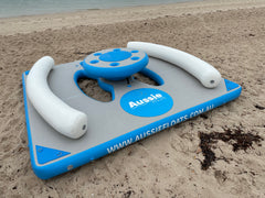 Aussie Floats Party Pad inflatable water platform for boats