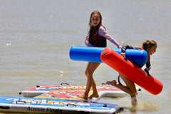 Aussie Floats Battle Pad inflatable game for kids