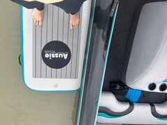 Aussie Floats Walk Up Series inflatable pontoon product view